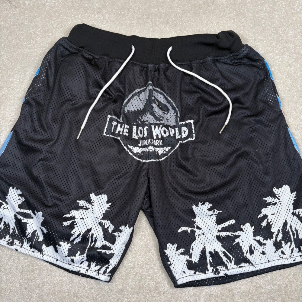 Headgear Classics Shorts The Los World Jurassic Park Mesh Shorts Mens L